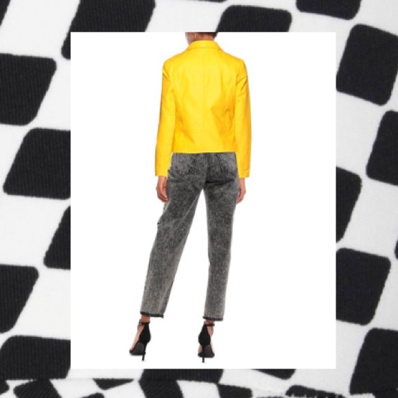 CaféNOIR V Leather Moto Jacket - Picture 3 of 12